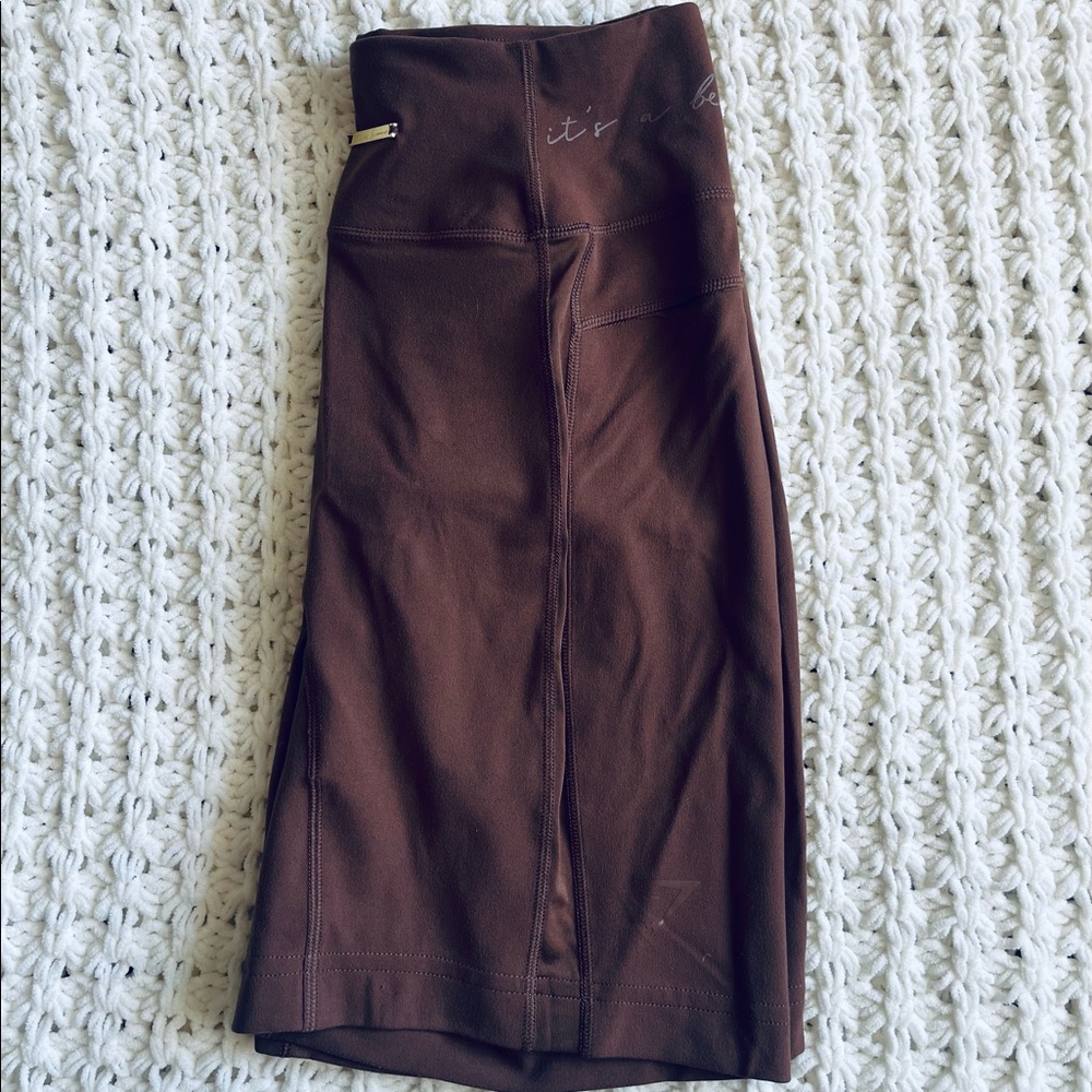 Gymshark Whitney Simmons Bike Shorts - Brown